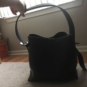 Black Mango Buckle Bag